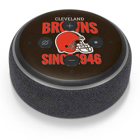NFL Cleveland Browns Helmet Amazon Echo Dot Skin