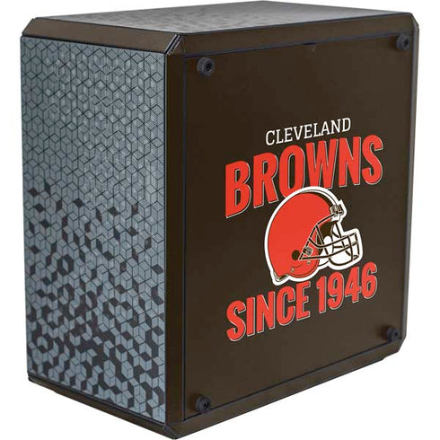 NFL Cleveland Browns Helmet Cooler Master MasterBox Q300L Mini Tower Skin