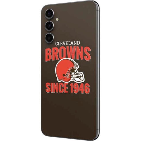 NFL Cleveland Browns Helmet Galaxy A14 5G Skin