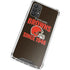 NFL Cleveland Browns Helmet Galaxy A32 5G Clear Case