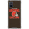 NFL Cleveland Browns Helmet Galaxy A51 5G Clear Case