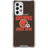 NFL Cleveland Browns Helmet Galaxy A53 5G Clear Case