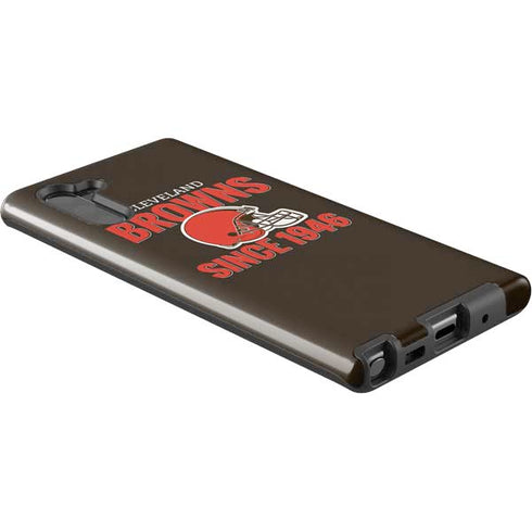 NFL Cleveland Browns Helmet Galaxy Note 10 Pro Case