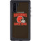 NFL Cleveland Browns Helmet Galaxy Note 10 Waterproof Case