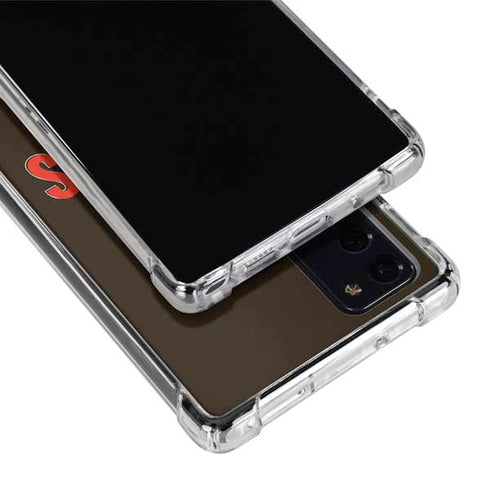 NFL Cleveland Browns Helmet Galaxy Note20 5G Clear Case