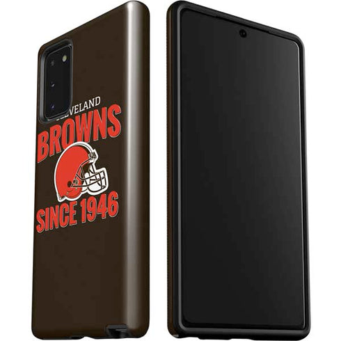 NFL Cleveland Browns Helmet Galaxy Note20 5G Pro Case