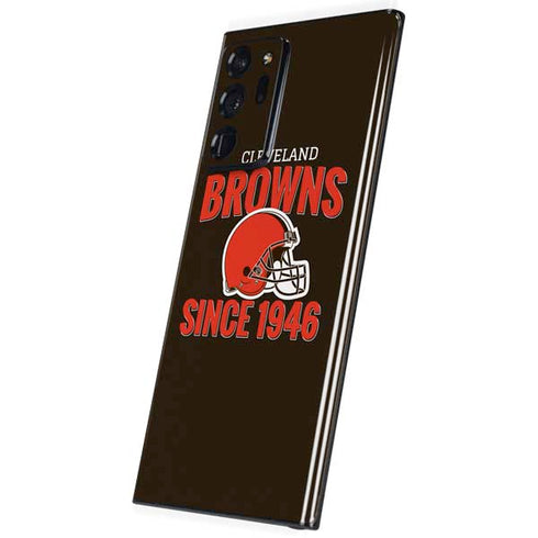 NFL Cleveland Browns Helmet Galaxy Note20 Ultra 5G Skin