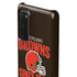 NFL Cleveland Browns Helmet Galaxy S20 Lite Case