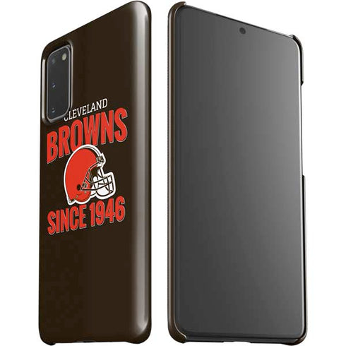 NFL Cleveland Browns Helmet Galaxy S20 Lite Case
