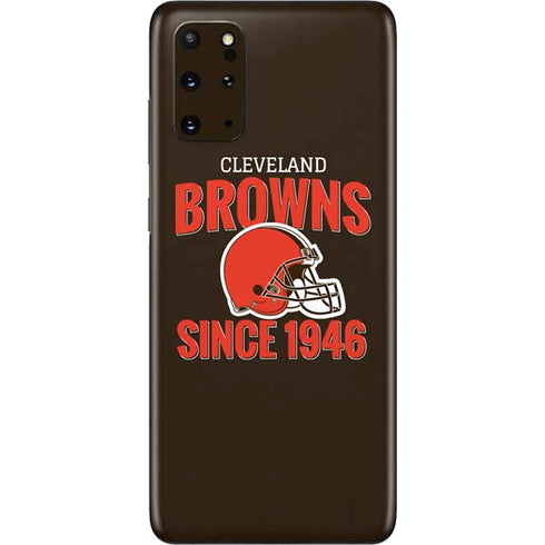 NFL Cleveland Browns Helmet Galaxy S20 Plus Skin