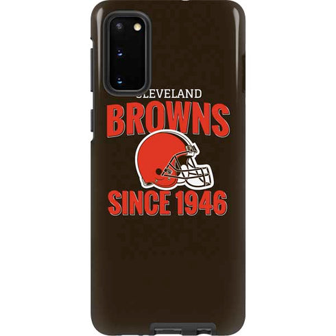 NFL Cleveland Browns Helmet Galaxy S20 Pro Case