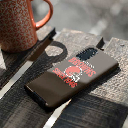 NFL Cleveland Browns Helmet Galaxy S20 Pro Case