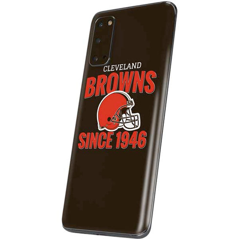 NFL Cleveland Browns Helmet Galaxy S20 Skin