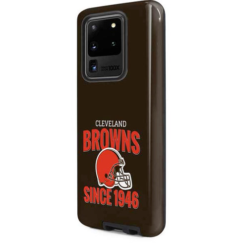 NFL Cleveland Browns Helmet Galaxy S20 Ultra 5G Pro Case