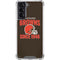 NFL Cleveland Browns Helmet Galaxy S21 5G Clear Case