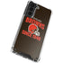 NFL Cleveland Browns Helmet Galaxy S21 5G Clear Case