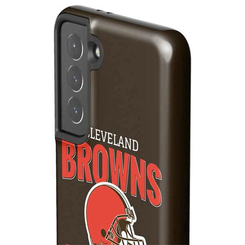 NFL Cleveland Browns Helmet Galaxy S21 5G Pro Case