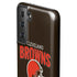 NFL Cleveland Browns Helmet Galaxy S21 FE Pro Case