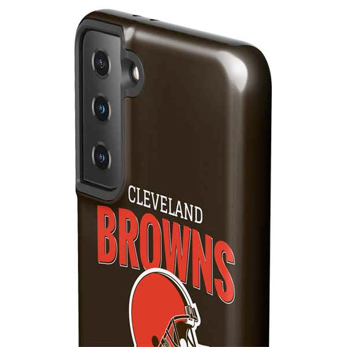 NFL Cleveland Browns Helmet Galaxy S21 Plus 5G Pro Case