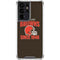 NFL Cleveland Browns Helmet Galaxy S21 Ultra 5G Clear Case