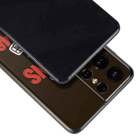 NFL Cleveland Browns Helmet Galaxy S21 Ultra 5G Skin