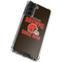 NFL Cleveland Browns Helmet Galaxy S22 Clear Case