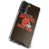NFL Cleveland Browns Helmet Galaxy S22 Plus Clear Case