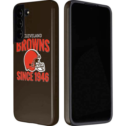 NFL Cleveland Browns Helmet Galaxy S22 Plus Pro Case