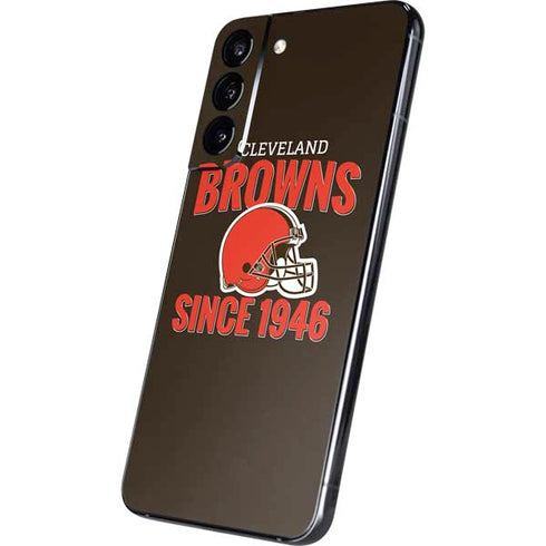 NFL Cleveland Browns Helmet Galaxy S22 Plus Skin