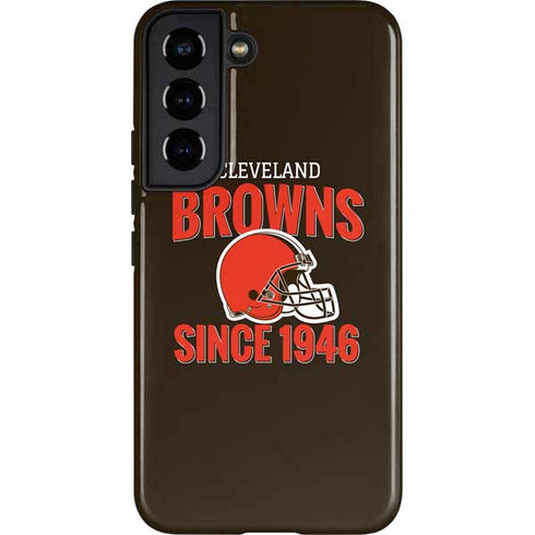 NFL Cleveland Browns Helmet Galaxy S22 Pro Case