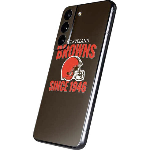 NFL Cleveland Browns Helmet Galaxy S22 Skin