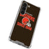 NFL Cleveland Browns Helmet Galaxy S23 Clear Case