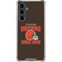 NFL Cleveland Browns Helmet Galaxy S23 FE Clear Case