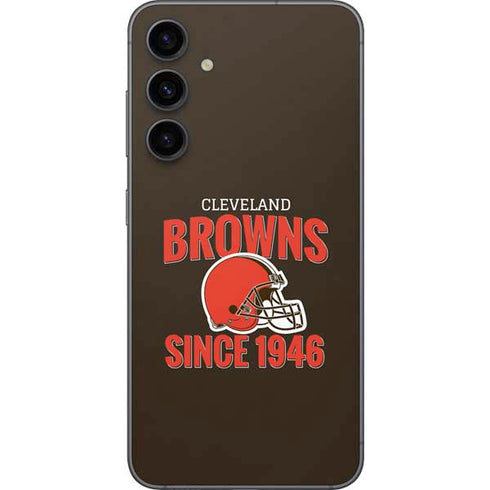 NFL Cleveland Browns Helmet Galaxy S23 FE Skin