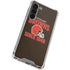 NFL Cleveland Browns Helmet Galaxy S23 Plus Clear Case