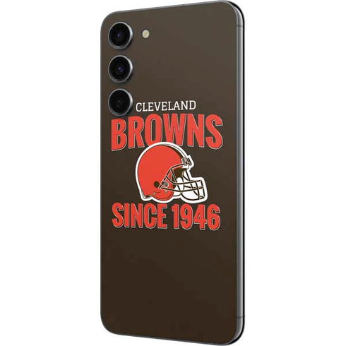 NFL Cleveland Browns Helmet Galaxy S23 Plus Skin