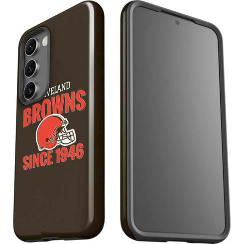 NFL Cleveland Browns Helmet Galaxy S23 Pro Case