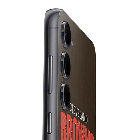 NFL Cleveland Browns Helmet Galaxy S23 Skin