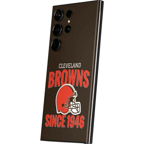 NFL Cleveland Browns Helmet Galaxy S23 Ultra Skin