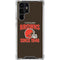 NFL Cleveland Browns Helmet Galaxy S24 Ultra Clear Case