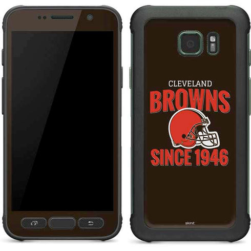 NFL Cleveland Browns Helmet Galaxy S7 Active Skin