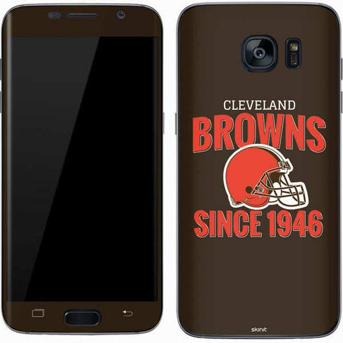 NFL Cleveland Browns Helmet Galaxy S7 Skin