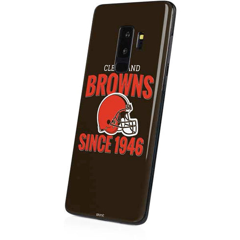 NFL Cleveland Browns Helmet Galaxy S9 Plus Skin