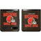 NFL Cleveland Browns Helmet Galaxy Z Flip Skin