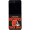 NFL Cleveland Browns Helmet Galaxy Z Flip5 5G Skin