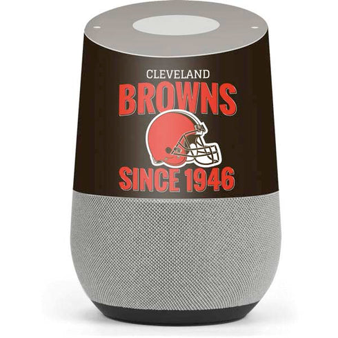 NFL Cleveland Browns Helmet Google Home Skin