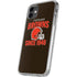 NFL Cleveland Browns Helmet iPhone 11 Clear Case