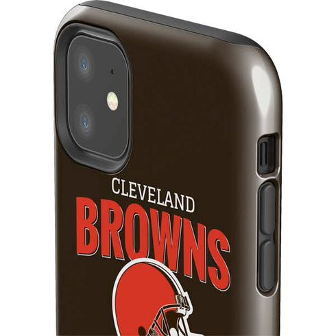 NFL Cleveland Browns Helmet iPhone 11 Impact Case