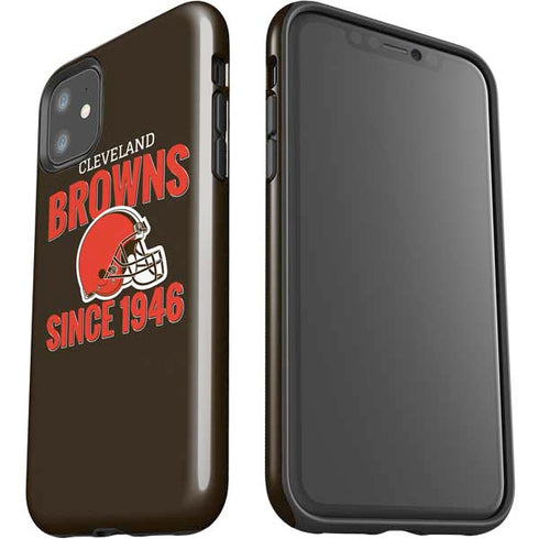 NFL Cleveland Browns Helmet iPhone 11 Impact Case