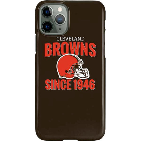 NFL Cleveland Browns Helmet iPhone 11 Pro Lite Case